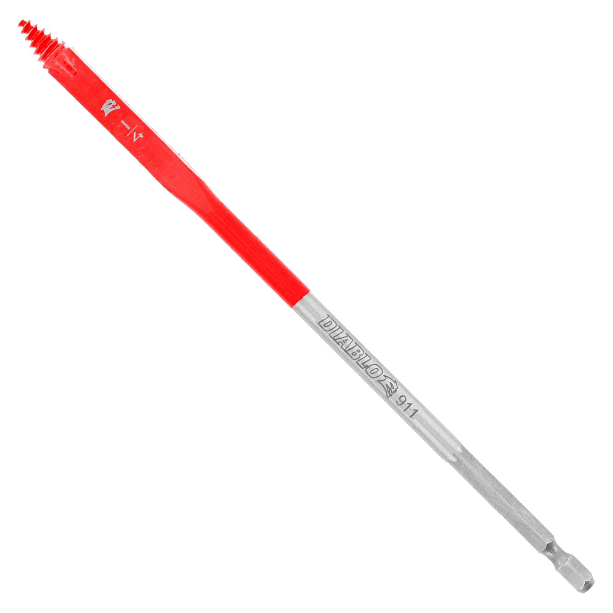 Diablo, Spade Bit for Wood, 1/4" x 6", DSP2010